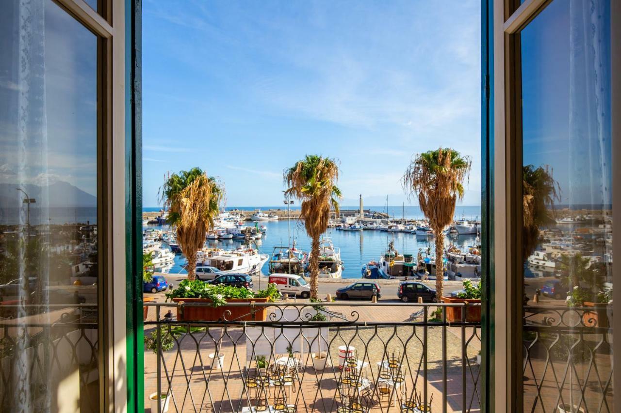 Вилла Solemar Sicilia - Casa Porto Bagnera Санта-Флавия Экстерьер фото