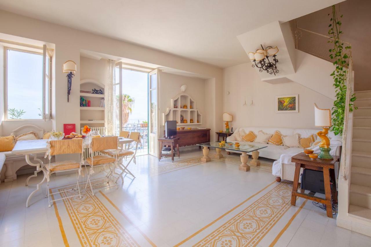 Вилла Solemar Sicilia - Casa Porto Bagnera Санта-Флавия Экстерьер фото