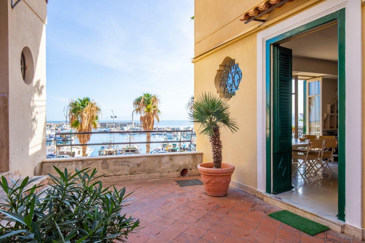 Вилла Solemar Sicilia - Casa Porto Bagnera Санта-Флавия Экстерьер фото
